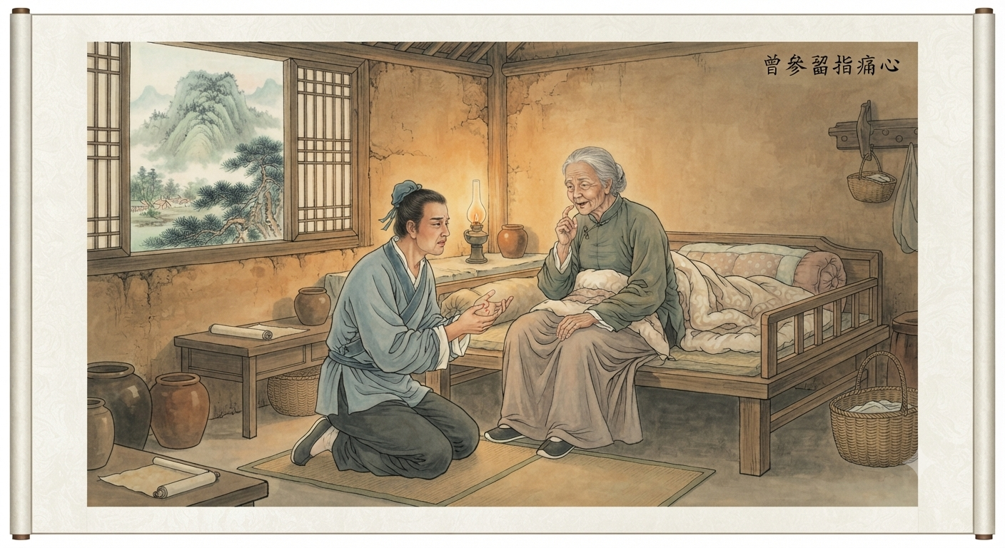 Zeng Shen – Ketika Ibunya Menggigit Jari