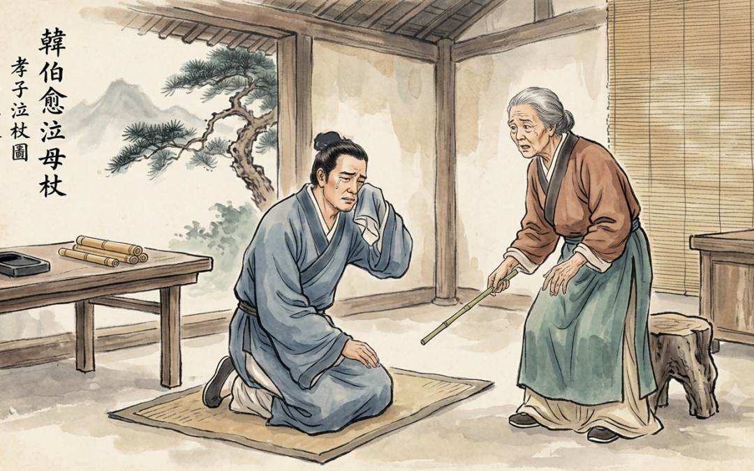 Han Boyu – Menangis Saat Dipukul Ibunya