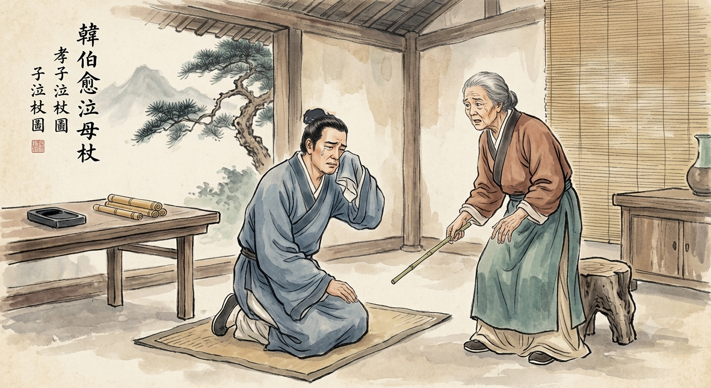 Han Boyu – Menangis Saat Dipukul Ibunya
