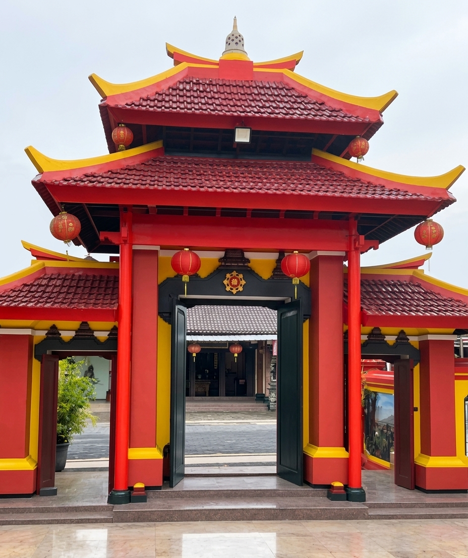 TIGA PINTU MASUK KLENTENG
