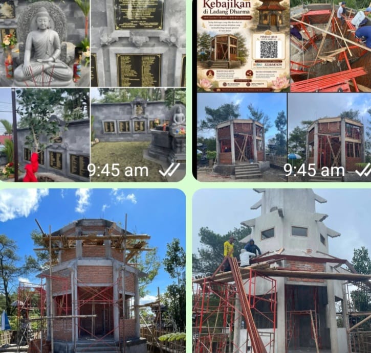 PEMBANGUNAN WIHARA / KLENTENG + PAGODA DHARMASALAKINTAMANI – BALI